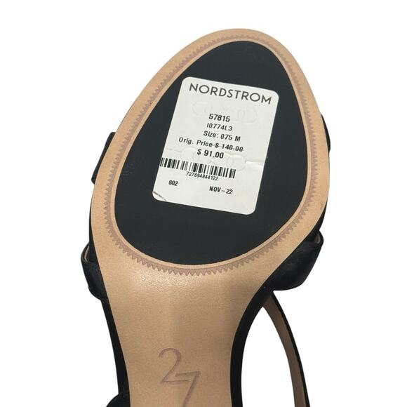 NIB! 27 Edit Naturalizer Vanity Dress Sandal Heels in Black - Size 7.5 - Picture 10 of 10